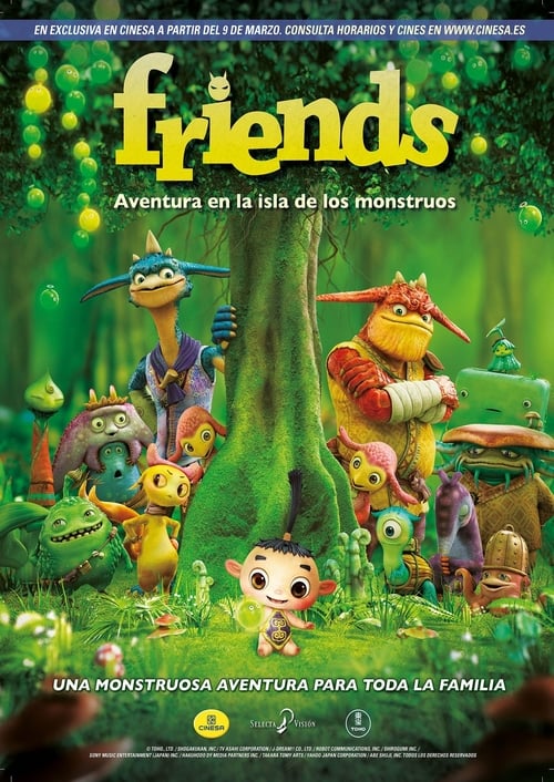 "Friends: Aventura en la isla de los monstruos"