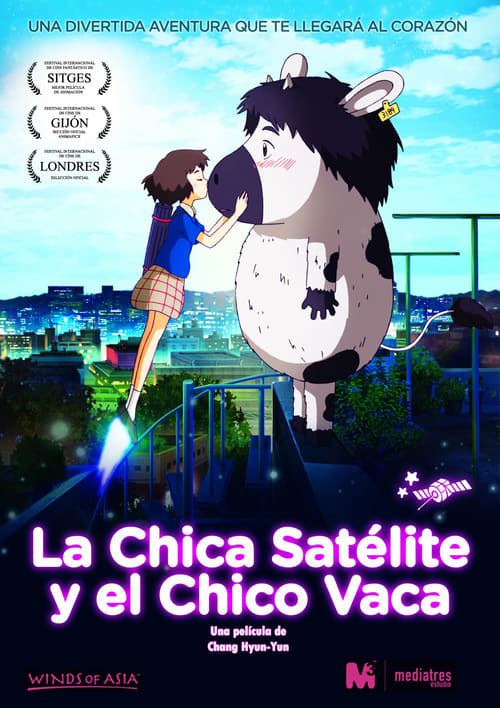 "La chica satélite y el chico vaca"